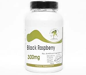 Black Raspberry 300 מ"ג - 90 קפסולות - No Additives - Naturetition Supplements