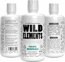 Wild Elements Got Support Fulvic Acid מינרלים בלנדר מפקדי צמחים עתיקים, Heal Gut Lining, לשפר את ההכרה ואת האלמוות, 70+ מינרלים, כל טבעי, 32 oz
