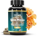 ים אירי אורגני Mosss כמוסות - Advance Formula, Raw Wildated Seamos תוספת עם Bladderwrack ו Burdock Root - 180 Pills - Made in the USA