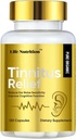 Life Nutrition 1200MG Tinnitus הקלה לרינג אוזניים, OTC Flavonoid אוזניים ויטמין,Bioflavonoids & ויטמין C,120 Caplets
