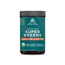 אבקת Supergreens Alkalize & Detox, אבקת סופר מזון אורגני עשוי פירות אמיתיים, ירקות ו Herbs, עבור תמיכה עיכול ואנרגיה, 25 משרתים, 7.5oz