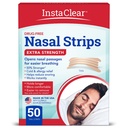 נוסף ל-Strength Nasal Strips, Tan 50 ct | Works באופן מיידי, Breathe Better, Nasal Hollandestion Relief, Stops Snoring, Cold & Allergy, Extra Power Tan