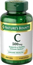 Nature's Bounty Pure ויטמין C 500 מ"ג טבליות 250 (Pack of 9)