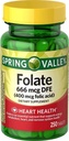 עמק האביב, Folic Acid 400 MCG, 250 הרוזן