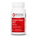 ProTOCOL for Life BALANCE Grape Seed OPC - 250 מ"ג - 90% פוליפנולים - עם Rutin & Amla פירות לחלץ - Grape Seed כמוסות - Non-GMO & כשר - 90 Veg Caps
