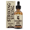 Striking Viking Vanilla Beard שמן עבור גברים - באופן טבעי דרבירד מצבר עם Argan & Jo Joba שמנים עבור Softing, Moisturizing וצמיחה (2 Oz)