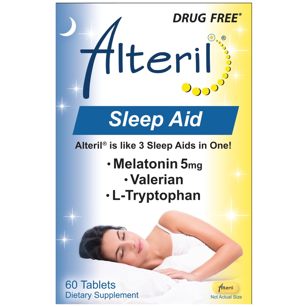 Alteril - Sleep Aid All Natural - 60 טבליות