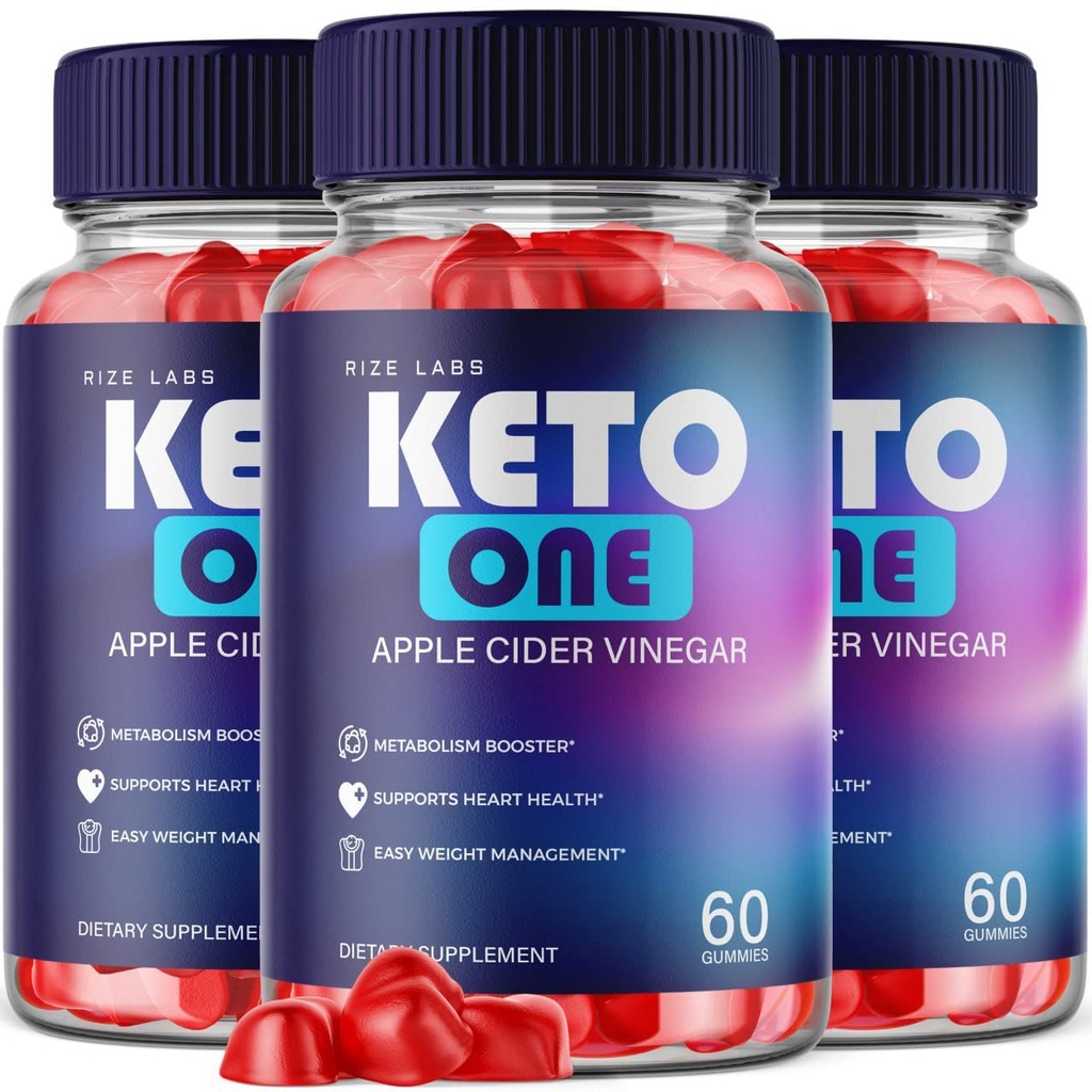 מעבדים - Keto One ACV Gummies for Weight Loss - עם Apple Cider Vinegar - Advanced Formula Energy Supplement Burns Belly Fat (180 חניכיים)