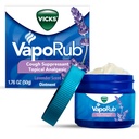 ויקי VapoRub, Lavender Scent, Cough Suppressant, צ'סט רוב & Analgesic Ointment, Medicated ויקי Vapors, הקלה מ Cough בשל קר, Aches & Pains, 1.76oz