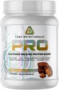דיאטות הליבה Pro Sustained לשחרר Whey חלבון בלגן | עם Enzymes העיכול | 25g חלבון, 2g carbs | No Fillers | 2 פאונד (Choate Peanut Butter Cup)