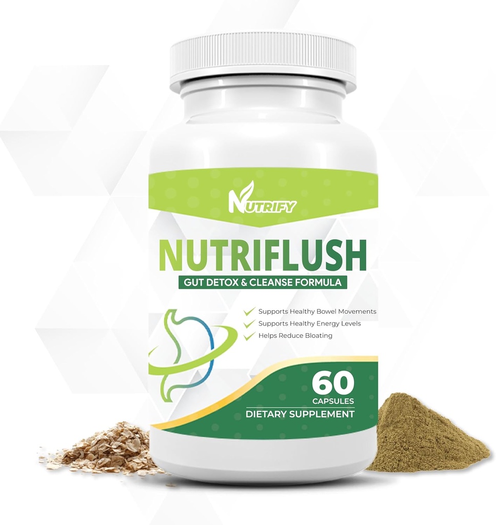 AcFlush - Powerful Colony Support & Gut Cleanse Formula, High Absorption, GMO Free, Made in USA