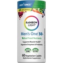Rainbow Light Multivitamin for Men 50+, ויטמין C, D & Zinc, Probiotics, Men's One 50+ Multivitamin מספק תמיכה גבוהה בפוטנציה, Non-GMO, Vegetarian, 60 טבליות