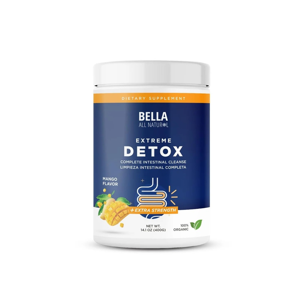 Bella All Natural Detox אבקת מנגו