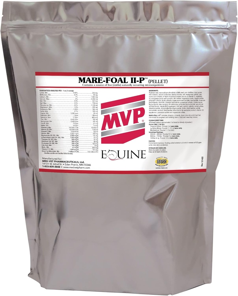 מר Foal II-P (10lb) Balanced Multiוויטמין/Mineral Supplement for Mars, Foals & Yearlings
