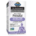 Garden of Life Dr. Formulated Probiotics Once Daily Prenatal - 20 Billion CFU - Dietary Supplement for Mom & Baby - 30 Vegetarian Capsules
