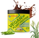 אבקת חלבון צמחי טבעוני Pea, Brown Rice חלבון 250 גרם (7 משרתים) לשרת Quantity-36 G 27 G חלבון Per המשרת, Glutamine - 4.35gm BCAA-3.53GMGM