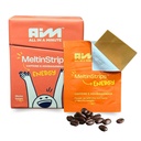 MeltinStripsTM Energy Strips with 40mg Caffeine, 20mg Ashwagandha & ויטמין B12 | אנרגיה מיידית & Focus Without Jitters or Crash | Works Faster Than Coffee