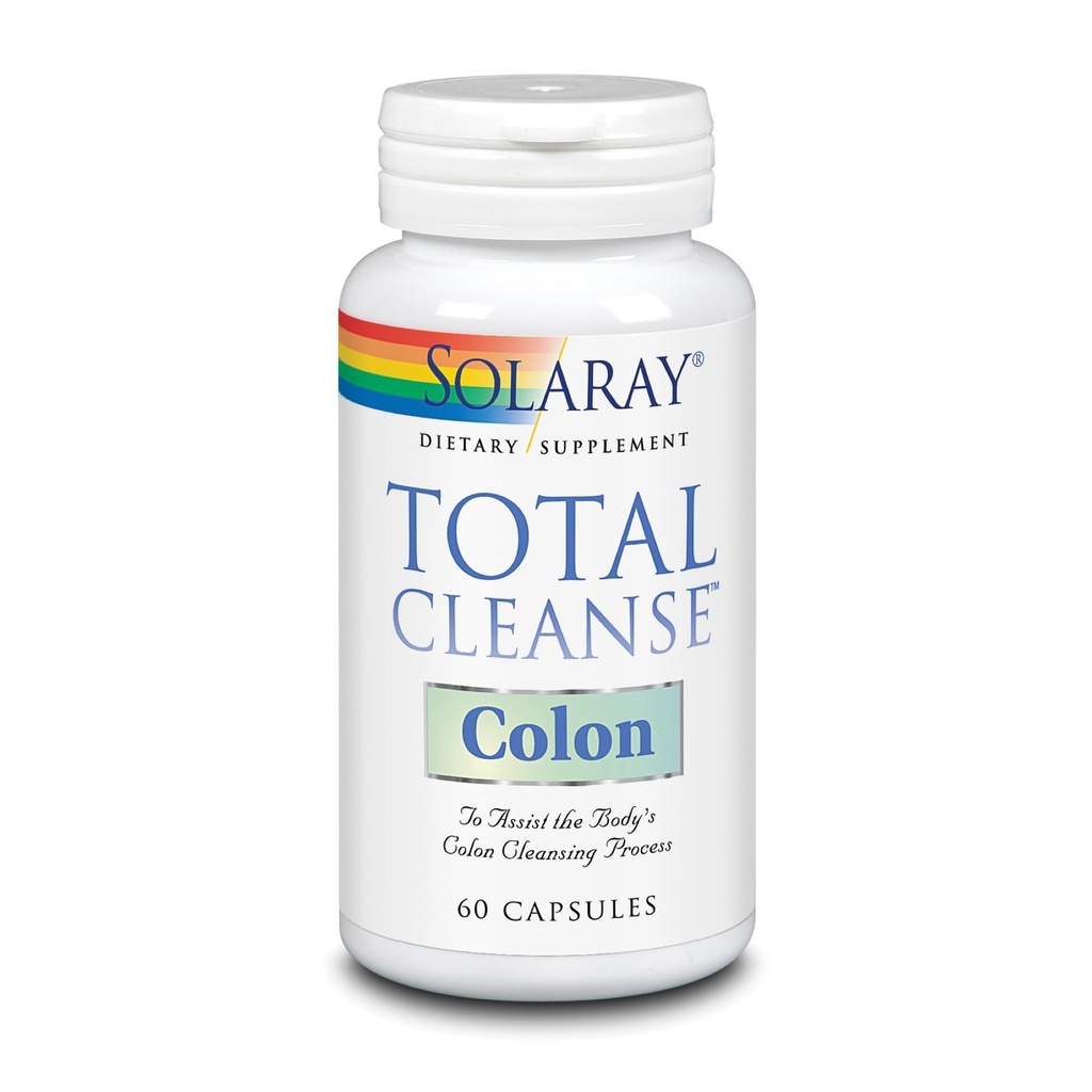 SOLAרי Total Cleanse קולון, Veg Cap (Btl-Plastic)