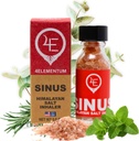 4Elementum Sinus ההימלאיה מלח Inhaler - Infused with Natural Eucalyptus, Peppermint and Rosemary - תומך הקלה מן האלררגיות, הקרעים והקהילה