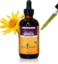 Herb Pharm מוסמך אורגני Arnica נוזל לחלץ תמיכה בכאבים קטנים - 4 Ounce