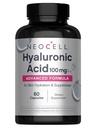 NeoCell Hyaluronic Acid קפסולות, Essential Lubricant, תומך ב-Tissue hydrotion, Gluten Free, 60 Count, 1 בקבוק