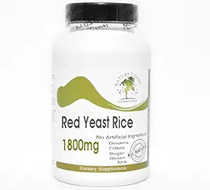 Red Yeast Rice 1800 מ"ג - 180 קפסולות - אין תוספות