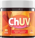 60 מסטיקים - תוספת טבעית של Astaxanthin לתמיכה בטנינג - כולל Lycopene, biotin, L-Glutamine - non-GMO & Gluten-Free