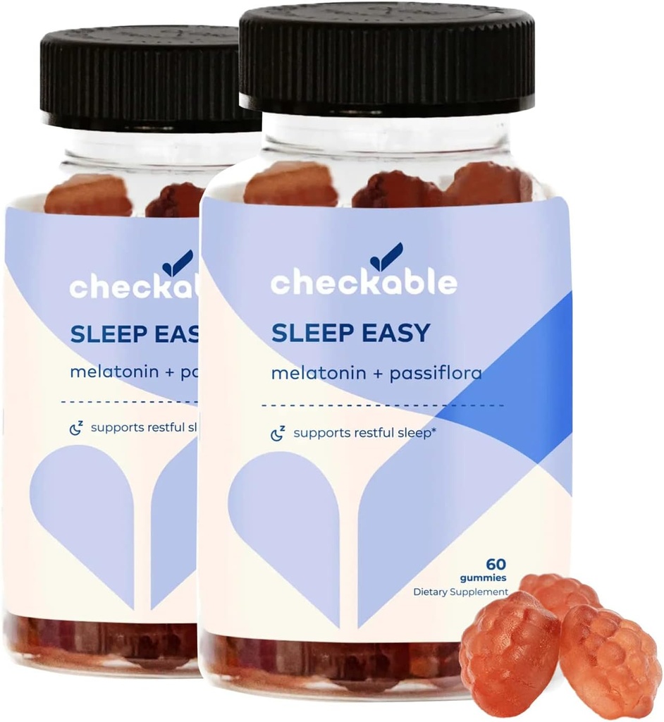 Melatonin Gummy - 120 הרוזן - מלטונין, Passiflora, ויטמין B6 - גלטן, טבעוני, ולא GMO