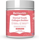 Better Alt Eternal Youth Collagen Builder (Berry Flavor) 200g עבור Radiant, Youthful & Glowing Skin , Helps Boost Collagen & מספק תמיכה אנטי-oxidant