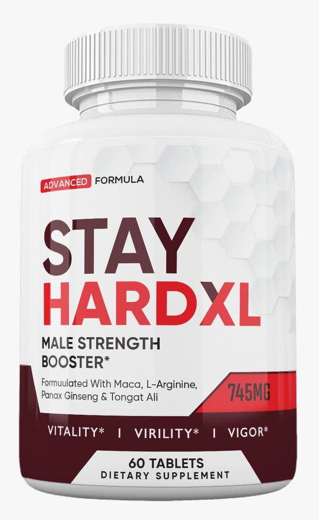 Zonata Stay Hard XL תוסף לגברים הוא פורמולה טבעית המיועדת לתמיכה ורמות האנרגיה והביצועים של Sustain Men, Stay Hard XL קידום בריאות כללית ו Vitality. (60 טבליות)