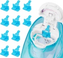 Silicone Saltwater Pods Refills אביזרים תואם Navage Nasal Care - Save Saltwater Pods for Easy Operation (10 Pack-Blue)
