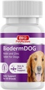 Bio Pet Active BiodermDOG 0.5 Zinc ו- Biotin Tablet לכלבים, מערכת החיסון, העור, קואט וניק תמיכה לכלבים, 1.32 oz, 75 טבליות Chewable