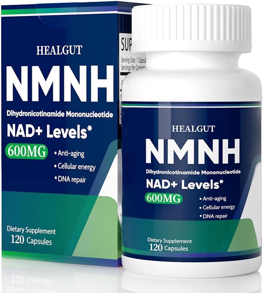 NMNH Alternative NAD+ תמיכה: 600mg NMNH תוסף, 120 NMNH קפסולות