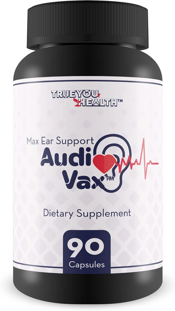 Max Ear Support Audi Vax - תוספת תמיכה לבריאות האוזן - קידום בריאות האוזן הפנימית והאוזן התיכונה עם זרימת דם משופרת - עזרה להפחית את אובדן השמיעה וצלצול אוזניים - תמיכה בתפקוד ביקורתי בריא