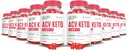 (10 Pack) Simpli Health Keto ACV חניכיים מתקדמות פורמולה 1000MG Ketonature Keto Gummies Apple Cider Vinegar פורמולה עם אבקת מיץ Pomegranate B12 טבעוני non GMO 600mys