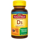 הטבע עשה ויטמין D3 5000 IU (125 mcg) תוספת כוח, ויטמין D תוספת לתמיכה ב- Immune, 70 Sugar Free Fast Dissolve Tablet, 70 יום אספקה