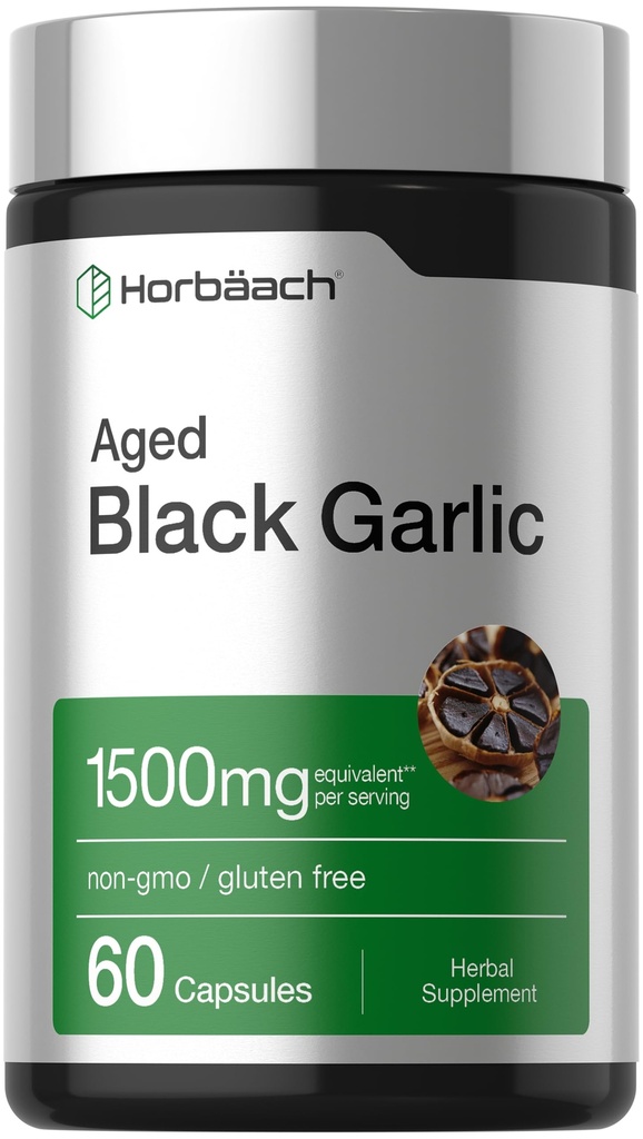 Hobäach Age Garlic Extracts 1500 מ"ג | 60 Count