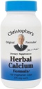 הנוסחה המקורית של כריסטופר Herbal Calcium, תמיכה בעצמות טבעית, 100 Caps, Pack של 1