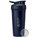 BellerBottle Sport Insulated Stainless Steel Shaker בקבוק עם Wire Whisk, 24Ounce, הצי - חלבונים שקד ושיקום עבור ספורטאים ו- Fitness Enthiasts, Easy Mixing, Keeps Drinks Cold, Lockable Lid