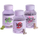 Lemme Burn, Debloat & Matcha Bundle - Metabolism & Fat Burning קפסולות + Bloating & Gas Relief כמוסות + אנרגיה B12 חניכיים - Gluten-Free, non-GMO - 60 ea.