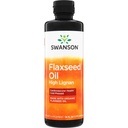 Swanson Flaxseed Oil High Lignan 16 fl Ounce (473 מ"ל)