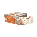 GoMacro MacroBar אורגני חלבון בר - שוקולד כפול + Peanut Butter Chips (2.3 אוונס Bars, 12 Count)