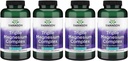 Swanson Triple Magnesium Complex - מינרלים תוספת - תמיכה טבעית - כולל Citrate, Oxide & Aspartate - (300 קפסולות, 400 מ"ג כל אחד, 4 Pack)