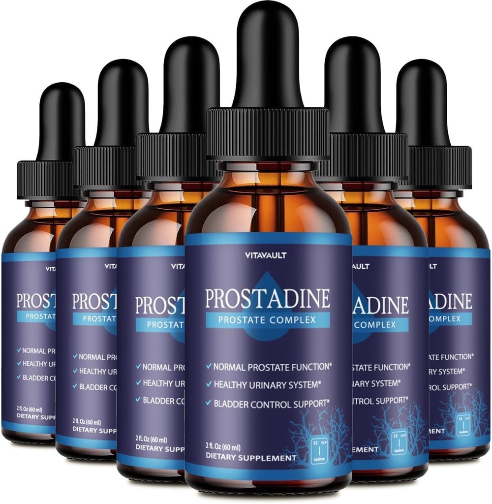 Prostadine, Potent Prostate Support Drops, Highly-Rated Prostadine עבור All Prostate, Easy-to-Use Dropper Form (6 Pack)