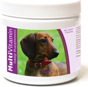 בריא Breeds Dachshund Multi-Vitamin Soft Chews 60 הרוזן