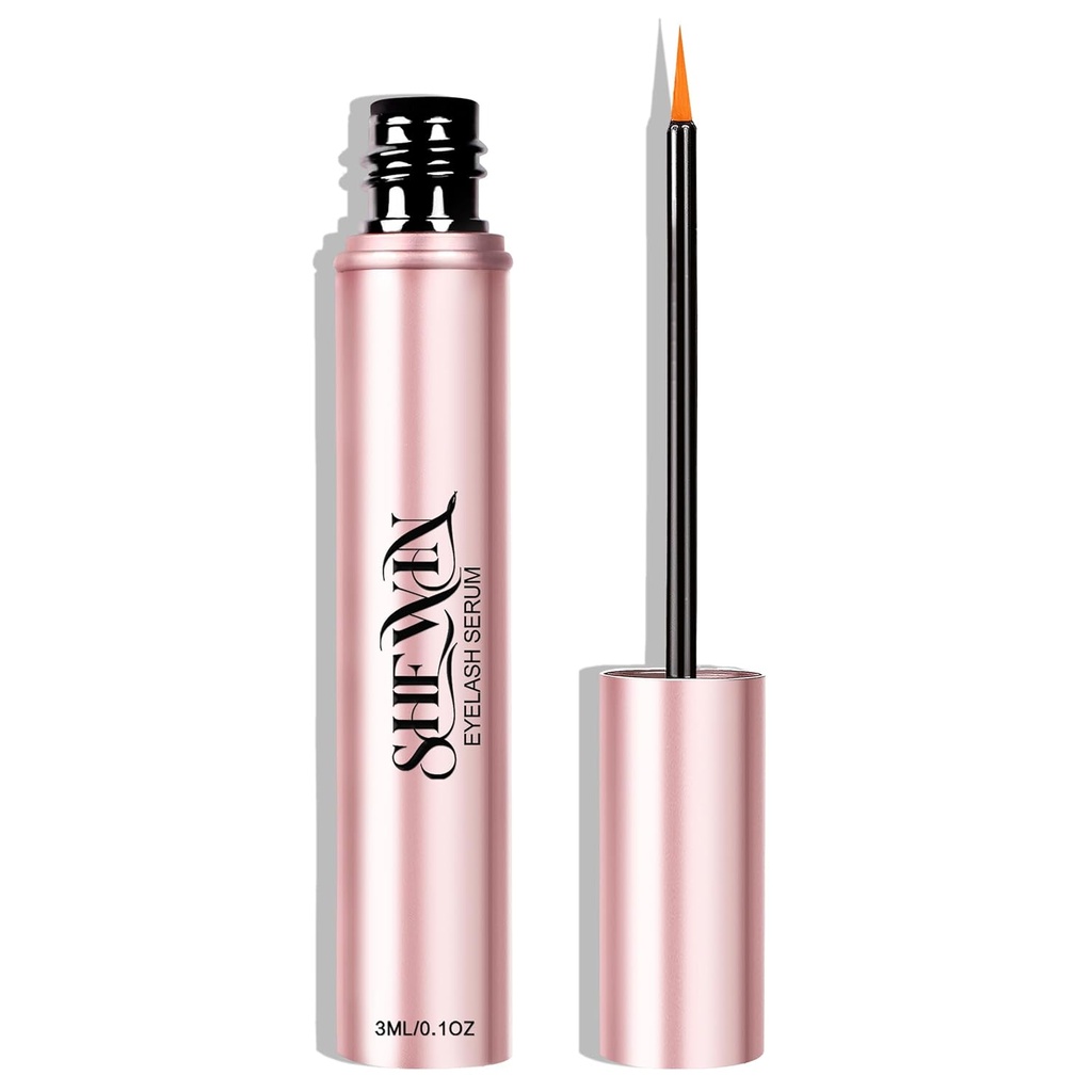Rapid Eyelash Growth Serum Biotin - Eyebrows Enhancing ויטמינים, פפטידס, Amino Acids Lash עבור Thicker, Longer Eyelashes Eyebrows (Irritation-Free Formulated, 3ML)