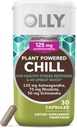OLLY Chill Fitogen, Ashwgandha, Mood תומך תוספת עם Rhodiola Root, Vegetarian קפסולות - 30ctct