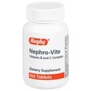 רוגבי Nephro-Vite ויטמין B ו- C Complex Tablets - תוספי תזונה - 100 Count (1 Pack)