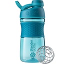 בלנדר בוטל 20oz SportMixer חלבונים Shaker Bottles with BelerBall Wire Whisk, Rose & Teal